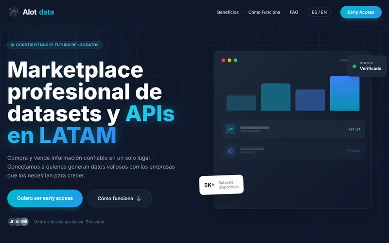Captura de Alotdata